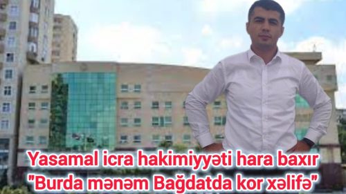 Valeh Qasımzadənin Yasamal hiyləsi: JEK mühəndisi icra hakimiyyəti adından rüşvət yığır