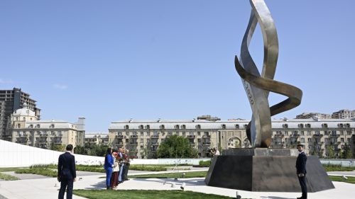 Mərakeş nümayəndə heyəti Zəfər parkını ziyarət edib