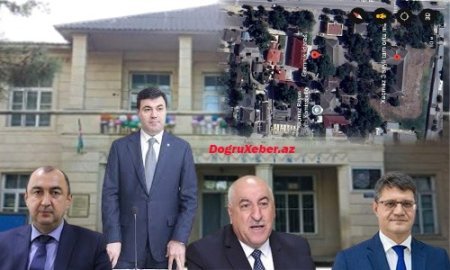 Xaçmazda Elnur Rzayev şəhid məktəbinin həyətinin satışına göz yumur