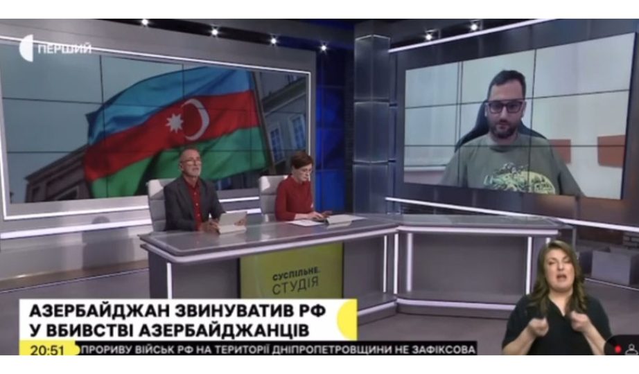 Ukrayna kanalında Rusiyanın azərbaycanlılara qarşı faşist siyasəti ifşa olundu