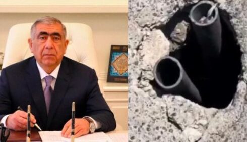 Yeni Yasamalda yol çökdü: Azərbaycan Dövlət Su Ehtiyatları Agentliyi yenə susur