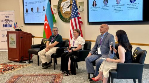 Corc Meyson Universitetində II Amerika-Azərbaycan Gənclər Forumu