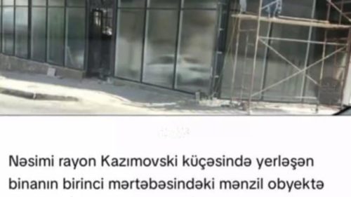Nəsimi rayon İcra Hakimiyyəti qanunsuz tikintilərə “yaşıl işıq” yandırır