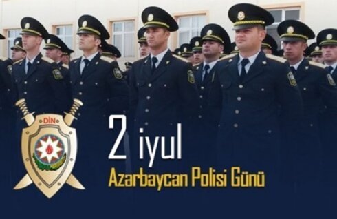 Azərbaycan Polisi 107 illiyini qürurla qeyd edir