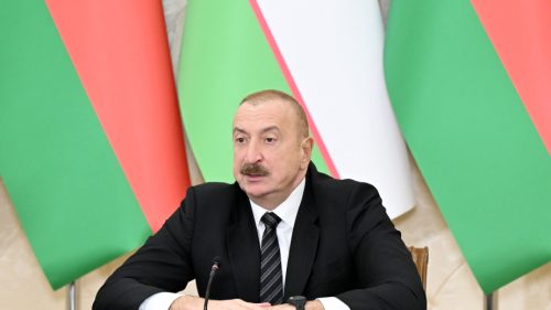 Əliyev Özbəkistana Qarabağ bərpasına görə təşəkkür etdi