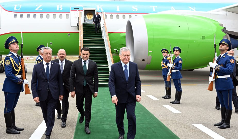 Şavkat Mirziyoyev Füzuliyə gəldi