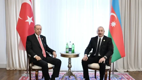 Əliyev və Ərdoğan Xankəndidə görüşüb