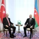 Azərbaycan Prezidenti İlham Əliyev Xankəndidə Türkiyə Prezidenti Rəcəb Tayyib Ərdoğanla görüşüb