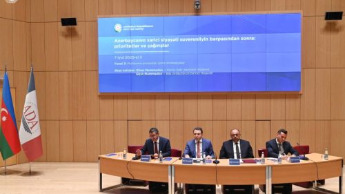 Ermənistanın törətdiyi cinayətlərlə bağlı məhkəmə strategiyaları müzakirə edildi