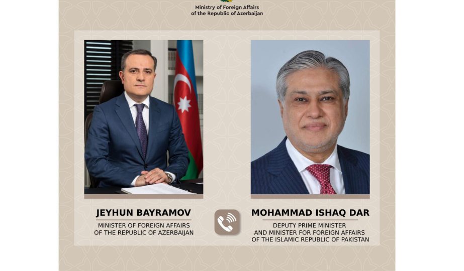 Ceyhun Bayramov və Məhəmməd İshaq Dar Azərbaycan-Pakistan tərəfdaşlığını müzakirə edib