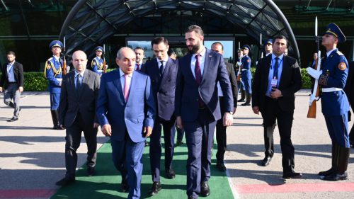 Suriya keçid dövrü Prezidenti Əhməd Əl Şaraanın Azərbaycana səfəri başa çatdı
